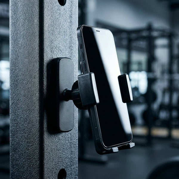 Mount on a squat rack upright